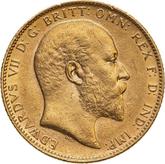 Obverse Sovereign 1903