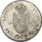Reverse 10 Kreuzer 1809 L