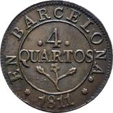 Reverse 4 Cuartos 1811