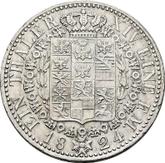 Reverse Thaler 1824 D