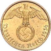 Reverse 5 Reichspfennig 1936 A