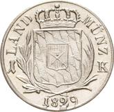 Reverse Kreuzer 1829