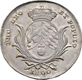 Reverse 1/2 Thaler 1800