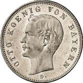 Obverse 2 Mark 1891 D Bayern