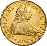 Obverse 8 Escudos 1755 So J