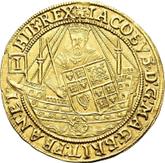 Obverse Spur Ryal no date (1604-1619) Second coinage