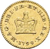 Reverse Third Guinea 1799 First laureated bust