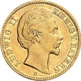 Obverse 20 Mark 1878 D Bayern
