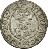 Obverse Schilling (Szelag) 1585 ID