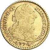 Obverse 1 Escudo 1774 S CF