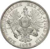 Reverse Thaler 1868 A