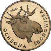 Reverse 100 Zlotych 1978 MW Pattern Moose Head