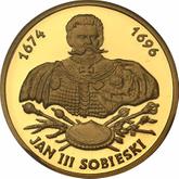 Reverse 100 Zlotych 2001 MV ET John III Sobieski