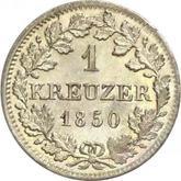 Reverse Kreuzer 1850