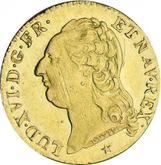 Obverse Louis d'Or 1789 W