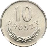 Reverse 10 Groszy 1978 MW