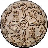 Reverse 8 Maravedís 1826