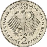 Reverse 2 Mark 1978 J Konrad Adenauer