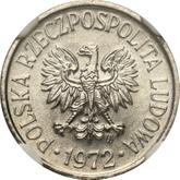 Obverse 5 Groszy 1972 MW