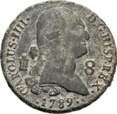 Obverse 8 Maravedís 1789