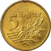 Reverse 5 Groszy 2000 MW