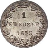 Reverse Kreuzer 1855