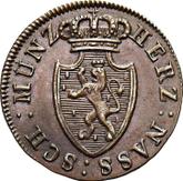 Obverse 1/4 Kreuzer 1822 Z