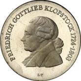 Obverse 5 Mark 1978 Friedrich Klopstock