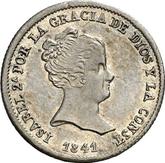 Obverse 1 Real 1841 M CL