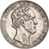 Obverse 2 Thaler 1847 F Hard Work Award