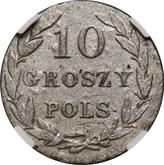 Reverse 10 Groszy 1827 FH