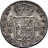 Reverse 1 Real 1819 M GJ