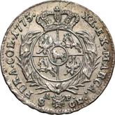 Reverse 2 Zlote (8 Groszy) 1773 AP