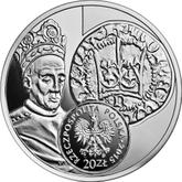 Obverse 20 Zlotych 2015 MW The half grosz of Ladislas Jagiello
