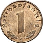 Obverse 1 Reichspfennig 1936 J