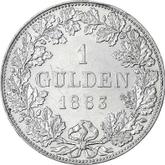 Reverse Gulden 1863
