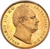 Obverse Sovereign 1831 WW