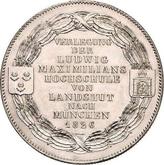 Reverse Thaler 1826 Transfer of University