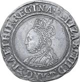 Obverse Shilling no date (1560-1561) Second issue