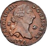 Obverse 2 Maravedís 1776