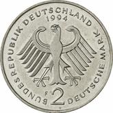 Reverse 2 Mark 1994 F Franz Josef Strauss