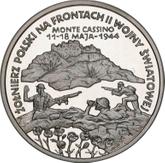 Reverse 200000 Zlotych 1994 MW BCH Montecassino Battlefield