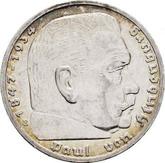 Obverse 5 Reichsmark 1938 E