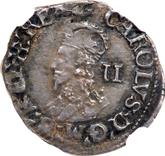 Obverse 2 Pence (Halfgroat) no date (1625-1642) Fifth portrait type