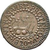 Reverse 1 Octavo 1820 M