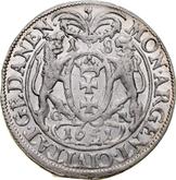 Reverse Ort (18 Groszy) 1651 GR Danzig