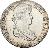 Obverse 8 Reales 1818 S CJ