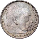 Obverse 2 Reichsmark 1939 B
