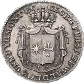 Obverse 1/4 thaler 1813 F.W. Pattern