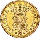 Reverse 1/2 Escudo 1753 M JB